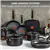 T-Fal Ultimate Hard Anodized Cookware Set, 12-Piece