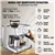 Espresso Machine with Grinder 15 Bar Semi Automatic