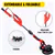 Drywall Sander Electric Foldable Sander 750W with LED Light