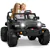 Kids Ride On 24V 4X4 Monster Mover Truck - Rubber Wheels, Music, RC