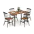 5-Piece Kitchen Dining Table Set