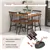 5-Piece Kitchen Dining Table Set