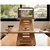 HARMONI Wooden Standing Desk Attachment – Height-Adjustable for Home