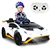 Lamborghini Kids Two-seater Huracan STO Ride on car, Bianco Asopo