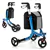 Foldable Rollator Walker - Blue