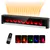 Multicolor Flame Heater - Black