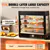 3-Tier Commercial Food Warmer Display Countertop