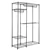 Steel Closet Hanger Storage Rack Organizer