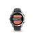 Garmin fenix E – 47mm, AMOLED Stainless Steel with Black Silicone Band