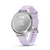 Garmin Lily 2 Active Silver with Purple Jasmine Silicone Band