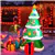 Festive Inflatable Tree with Gift Box Trio