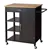 Kitchen Cart with Storage - Brown