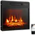 18 Inches Electric Fireplace Insert Recessed 1400 W Electric Fireplace