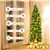 6.5 Feet Pre-lit Hinged Pencil Christmas Tree