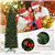 6.5 Feet Pre-lit Hinged Pencil Christmas Tree