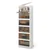 Stackable Storage Bins with Lids -White