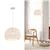 Rattan Rope Pendant Lamp - Beige