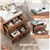 2-Drawer Nightstand - Brown