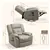 8-Point Massage, 5 Modes Multi-Functional Recliner Superior Quality