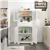 4-Door Storage Unit - White