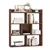 Open-Back 7-Cube Bookshelf - Walnut