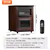 Infrared Heater 1500W Electric Space Heater Remote