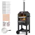 12' Outdoor Pizza Oven Portable Wood Pellet Pizza Oven