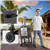 12' Outdoor Pizza Oven Portable Wood Pellet Pizza Oven