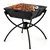 3-in-1 Camping Grill - Black