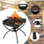 3-in-1 Camping Grill - Black