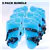 Wham-O Giant Yeti Shaped Snowshoes for 5+ Kids Youth - Blue - 3 Pack