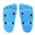 Wham-O Giant Yeti Shaped Snowshoes for 5+ Kids Youth - Blue - 3 Pack