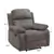 Fabric Recliner Chair, Manual Recliner with Padded Armrests