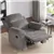 Fabric Recliner Chair, Manual Recliner with Padded Armrests