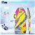 Wham-O Snowboogie 40” Air Thunder- Yellow Pink - 2 Pack