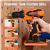 Tool Kit 146 Piece Household Hand Tool Set with Electric Drill