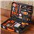 Tool Kit 146 Piece Household Hand Tool Set with Electric Drill