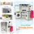 Wooden Kids Role Play Pretent Kitchen Playset