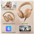 Edifier V80 Hybrid Active Noise Cancelling Headphones - Brown