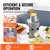 Electric Vegetable Slicer 4 in 1 Food Cutter 200W