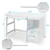 47.5' Home Office Desk - White