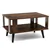 Coffee Table with Shelf - Rustic Brown