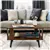 Coffee Table with Shelf - Rustic Brown