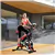 Indoor Exercise Bike with Electronic Display