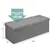 43.5 Inch Fabric Folding Storage Chest Ottoman