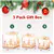 Set of 3 8/10/12 Inch Lighted Christmas Gift Box with Lights