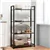 4-Tier Storage Shelf with Metal Frame