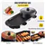 2-in-1 Electric Hot Pot & BBQ Grill, Portable Smokeless Pan