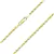 10K Solid Yellow Gold Necklace Gold Rope Chain 20 INCHES