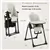 Baby High Chair with Height Adjustments